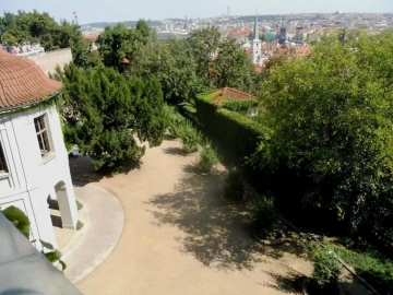 Hartig gardens in Prague