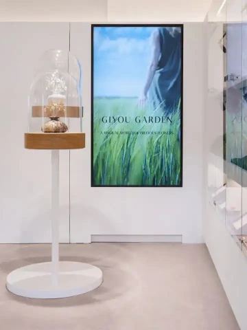 Jewellery Prague, interior of store GIYOU GARDEN in Prague