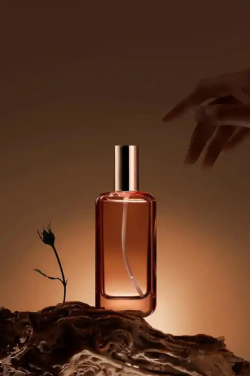 Lahvička luxusní kosmetiky