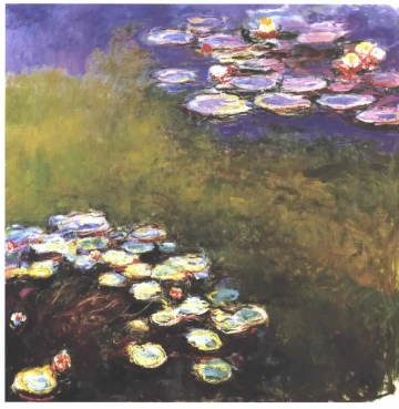 Obraz Water Lilies and Japanese Bridge, C. Monet, 1897 -1899